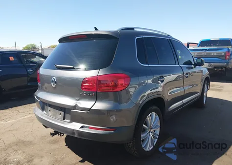 2014 Volkswagen Tiguan Sel from USA, damaged, VIN WVGAV3AX4EW545962